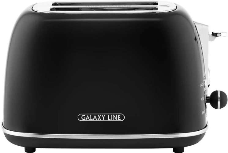 Тостер GALAXY LINE GL 2920,  черный [гл2920л]